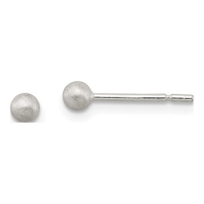 Sterling Silver Ball Stud Earrings