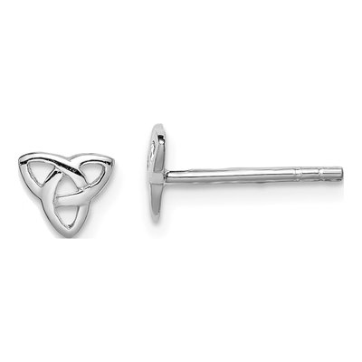 Sterling Silver Celtic Knot Stud Earrings