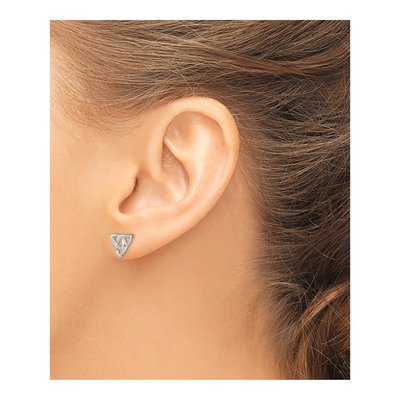 Sterling Silver Celtic Knot Stud Earrings – view 4