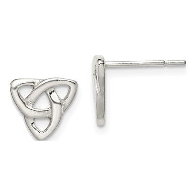 Sterling Silver Celtic Knot Stud Earrings