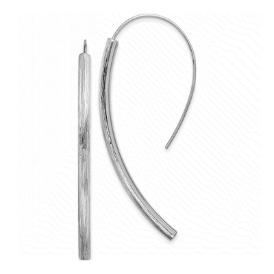 Sterling Silver Bar Threader Earrings
