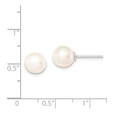 Sterling Silver Freshwater Pearl Post Earrings – view 5