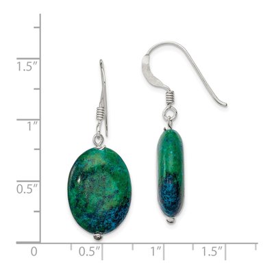 Sterling Silver Serpentine Dangle Earrings – view 4