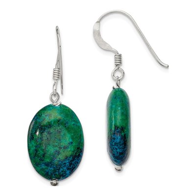 Sterling Silver Serpentine Dangle Earrings