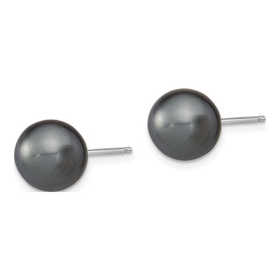 Sterling Silver Shell Pearl Stud Earrings, Set of 3 – view 8