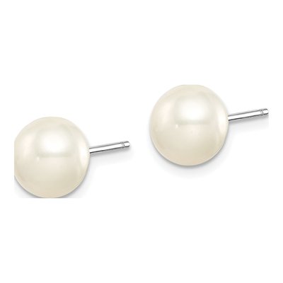 Sterling Silver Button Pearl, Turquoise & Agate Earring Set – view 3