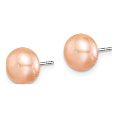 Sterling Silver Freshwater Pearl Earring Set of 3 – view 5