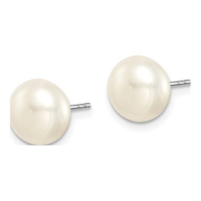 Sterling Silver Freshwater Pearl Earring Set of 3 – view 6