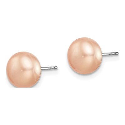 5-Pair Freshwater Pearl Button Post Earring Set – view 5