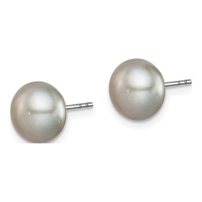 5-Pair Freshwater Pearl Button Post Earring Set – view 7