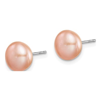 Sterling Silver Multi-Color Pearl Earring Set of 7 – view 5