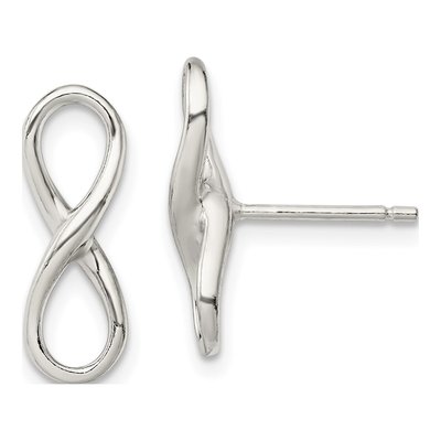 Sterling Silver Infinity Knot Dangle Earrings