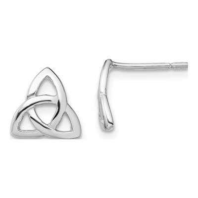 Sterling Silver Celtic Knot Stud Earrings