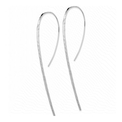 Sterling Silver Threader Earrings – view 3