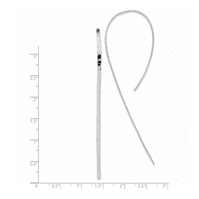 Sterling Silver Threader Earrings – view 5