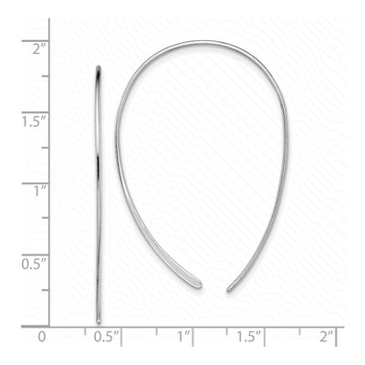 Sterling Silver Threader Earrings – view 5