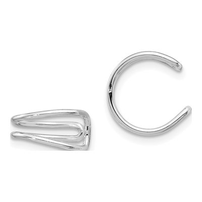 Sterling Silver 11mm Cuff Ear Cuff