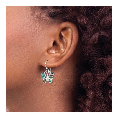 Sterling Silver 3mm Round Lab-Created Opal Stud Earrings – view 4