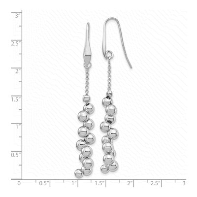 Sterling Silver Offset Dangle Earrings – view 3
