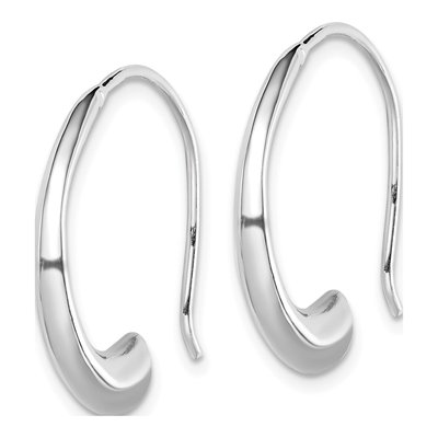 Sterling Silver Threader Earrings – view 3