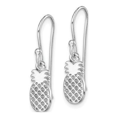 Sterling Silver Pineapple Dangle Earrings – view 3