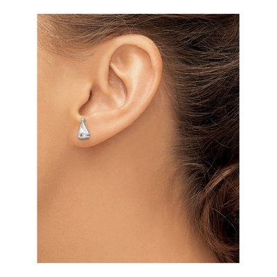 Sterling Silver Mini Sailboat Stud Earrings – view 4