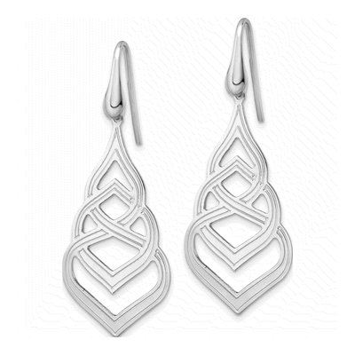 Sterling Silver Dangle Earrings – view 3