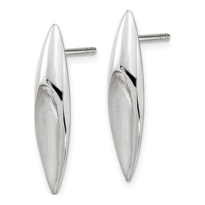 Sterling Silver Fancy Dangle Earrings – view 3