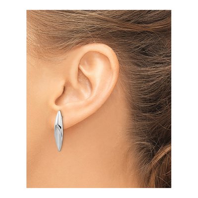 Sterling Silver Fancy Dangle Earrings – view 4