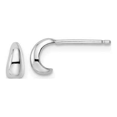 Sterling Silver 7mm Hoop Earrings