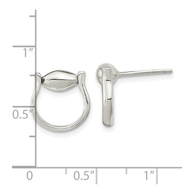Sterling Silver Dangle Earrings – view 5