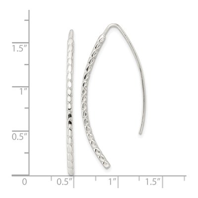 Sterling Silver Threader Earrings – view 5