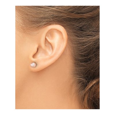 Sterling Silver Freshwater Pearl Earring Set of 3 – view 3