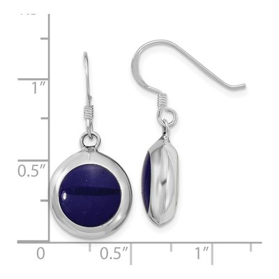 Sterling Silver Mother of Pearl MOP Dangle Earrings – view 4