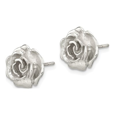 Sterling Silver Stud Earrings – view 3