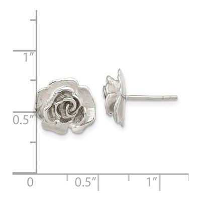 Sterling Silver Stud Earrings – view 5