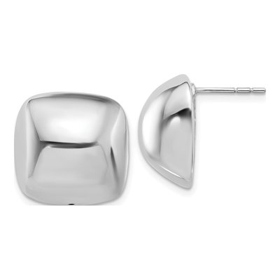 Sterling Silver Square Stud Earrings
