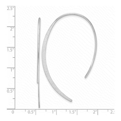 Sterling Silver Threader Earrings – view 5