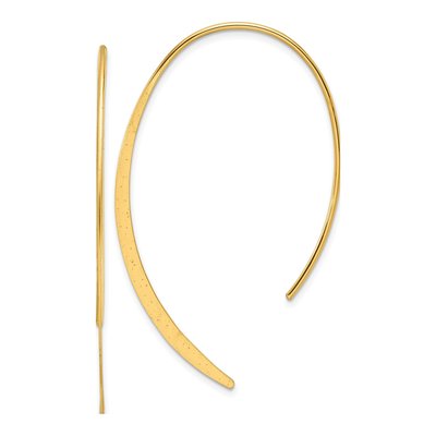 Gold-Plated Sterling Silver Threader Earrings