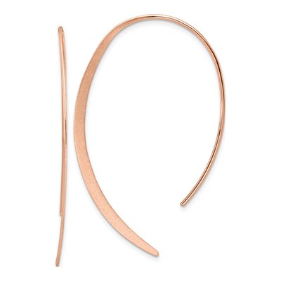 Rose Gold-Plated Sterling Silver Threader Earrings