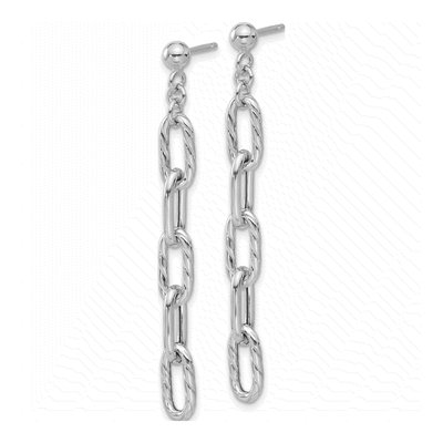 Sterling Silver Dangle Earrings – view 3