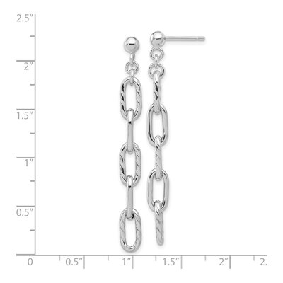Sterling Silver Dangle Earrings – view 5