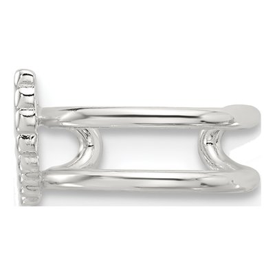 Sterling Silver 11mm Wing Ear Cuff Ear Cuff – view 3