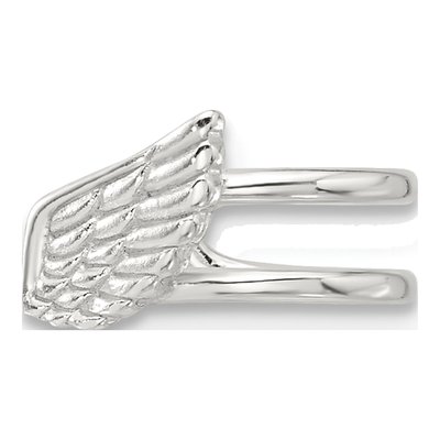 Sterling Silver 11mm Wing Ear Cuff Ear Cuff – view 4