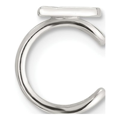 Sterling Silver 11mm Wing Ear Cuff Ear Cuff – view 5