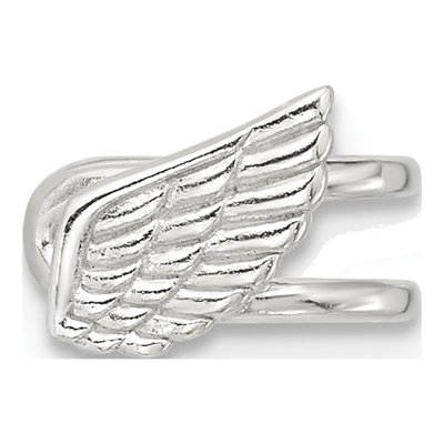 Sterling Silver 11mm Wing Ear Cuff Ear Cuff