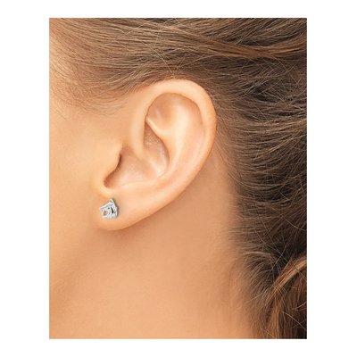 Sterling Silver Horse Stud Earrings – view 4