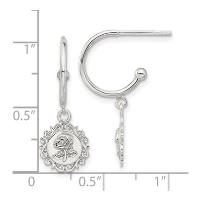Sterling Silver Dangle Earrings – view 5
