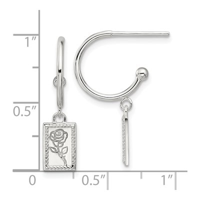 Sterling Silver Dangle Earrings – view 5