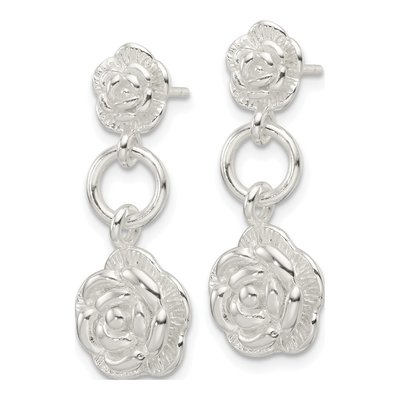 Sterling Silver Dangle Earrings – view 3